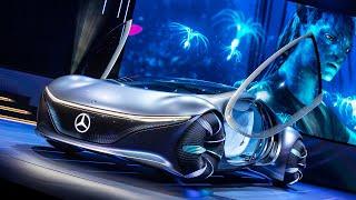 БЕЗ РУЛЯ - Mercedes Benz VISION AVTR - Машина из будущего!