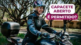 CAPACETE ABERTO É PERMITIDO? | por Day Miguel ︎