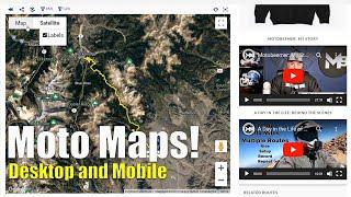 Unleash your inner adventurer: Motorcycle Mapping tutorial with Motobeemer