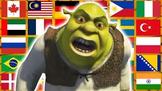 "What are you doing in my swamp" in different languages meme