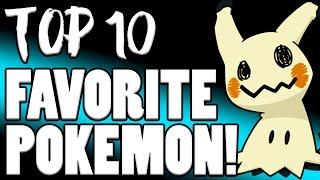 Verlisify's Top 10 Favorite Pokemon!