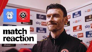 Kieffer Moore | Cardiff City 0-2 Sheffield United | Post Match Reaction