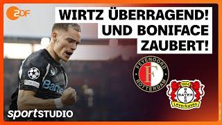 Feyenoord Rotterdam – Bayer Leverkusen | Champions League 2024/25 | sportstudio