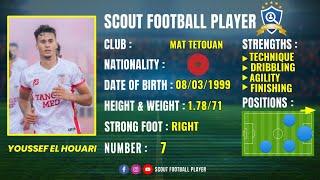 YOUSSEF EL HOUARI  FORWARD AND WINGER & RB  MAT TETOUAN  BEST OF 2022/23 FHD