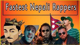 Nepali Top 5 Fastest Rappers2022| Nepali Hiphop | Hiphop Comparison,