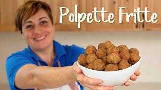 FRIED MEATBALLS Easy Recipe - Homemade by Benedetta