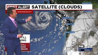 FOX 12 Oregon Wednesday evening weather forecast for Portland (11/20)