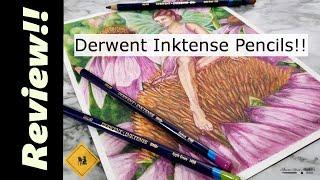 Derwent Inktense Pencil Review+Tips and Tricks on Layering