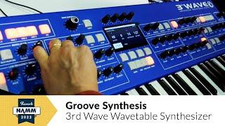 3rd Wave PPG-Style Wavetable Synth, an Audacious Debut From Groove Synthesis | NAMM 2022