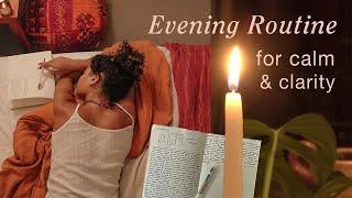 A comforting evening routine for calm and clarity