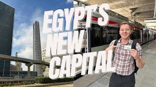 See Egypt's New Capital via New Light Rail Train