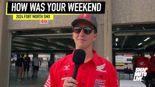 Lawrence, Deegan & More Talk 2024 Fort Worth SuperMotocross | How Was Your Weekend