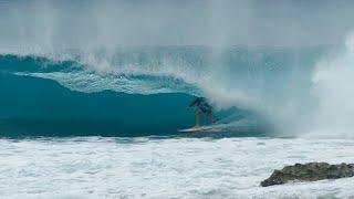 Crazy Waves On A 1996 Round Nose Fish