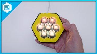 Hexpad MIDI Device #adafruit #circuitpython #3Dprinting