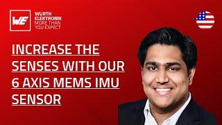 Webinar - Increase the senses with our 6 axis MEMS IMU Sensor