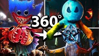 360° Poppy Playtime 4 ALL JUMPSCARES & BEST Moments in VR