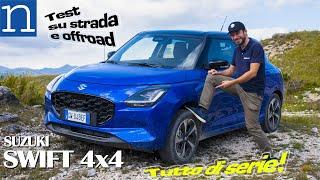 Suzuki SWIFT 4x4 2024 | In offerta a 17.900 € pratica, leggera e confortevole in fuoristrada