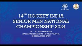 14th HOCKEY INDIA SENIOR MEN NATIONAL CHAMPIONSHIP 2024 (MAYOR RADHAKRISHNAN HOCKEY STADIUM,CHENNAI)