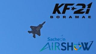 [2024 사천 에어쇼] KF-21 보라매 시범비행 / KF-21 Boramae demo flight