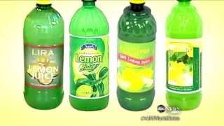 Supermarket Foods--Lemon Juice, Olive Oil, Syrup--Watered Down?