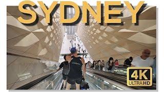 New Sydney Central Station - Walking Tour of ALL 4 Concourses & 7 Exits | Australia | 4K Cinematic