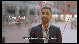 Master of Science in International Business | UPF-BSM Student Voices | Vivek Paul