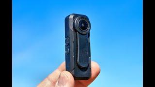  Review: BOBLOV W1 Mini Body Camera. Video and Microphone Testing ️