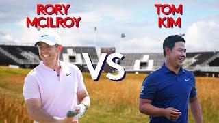 Rory McIlroy vs Tom Kim | 2023 Genesis Scottish Open