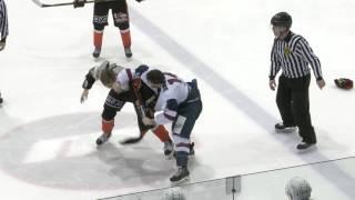 AIHL Fight - Dave Dunwoodie vs Andrew Belic