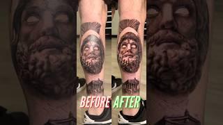 How Tattoo Artists Remove glare from their photos