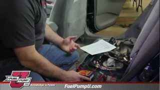 Trouble Shooting Fuel Pumps - Voltage Drop Test (Part 2) - Expanded In-Depth