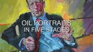 Oil Portraits In Five Stages With Andrew James RP NEAC