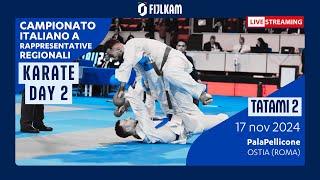 Karate - Campionato Italiano Rappresentative Regionali 2024 - Day2 Tatami2