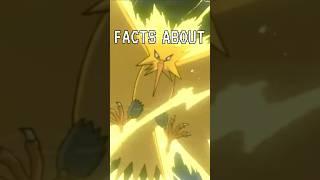 Facts About Zapdos You Never Knew! #pokemon