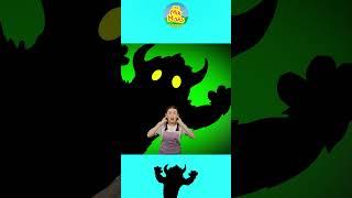 Scary Monster Song #shorts | Kids Songs and Games