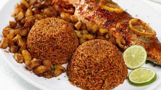 How to Make Peri Peri Jollof Rice & Fish