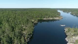 The French River in Northern Ontario