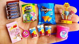 20 DIY MINIATURE FOOD AND SWEETS HACKS AND CRAFTS COLLECTION !!!!