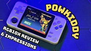 Powkiddy RGB10X Review || Great Budget Handheld Device