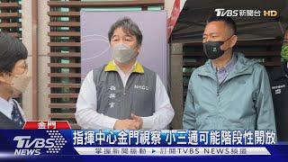 小三通復航有望? 王必勝率隊飛金門視察｜TVBS新聞@TVBSNEWS01