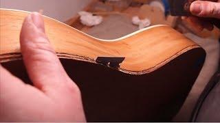 Guitar Repair - You Won't Believe What I Found Inside...