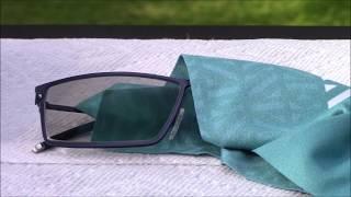 Blokz lens REVIEW Zenni titanium sunglasses with  blue light filtering UV lens