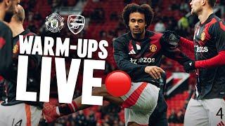 Man Utd v Arsenal | LIVE MUTV Pre-Match Warm-Ups 