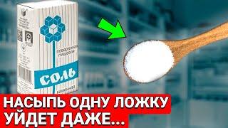 1 РАЗ ПОПРОБОВАЛ - УДИВИЛСЯ, добавил Просто СОЛЬ.... избавился даже от......