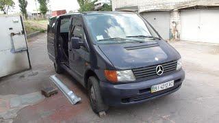 Mercedes Vito сварка полуавтоматом замена порогов #МексиканецТВ