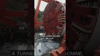 Tunnel Boring Machine - #construction #civilengineering #news #viralvideo #civilengineer #concrete