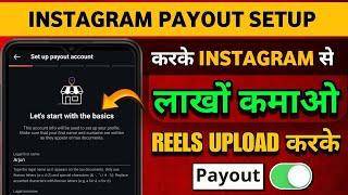 instagram payout setup 2025 | instagram payout account setup signature