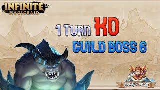 Guild Boss 6 KO in 1 Turn!   |Infinite Magicraid