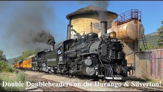 Double Doubleheaders on the Durango & Silverton!