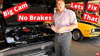 No Vacuum = No Brakes!  A Leed Vacuum Pump can fix that. I'll show you how